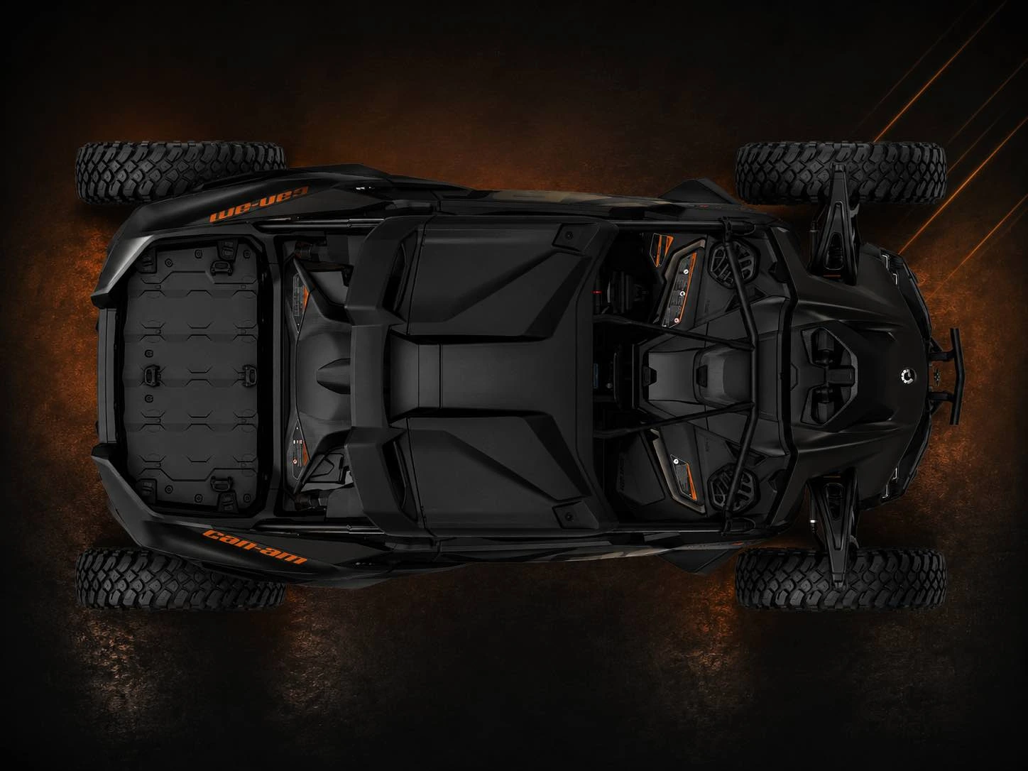 Cockpit premium du Can-Am Maverick R X rc 2026 avec écran tactile